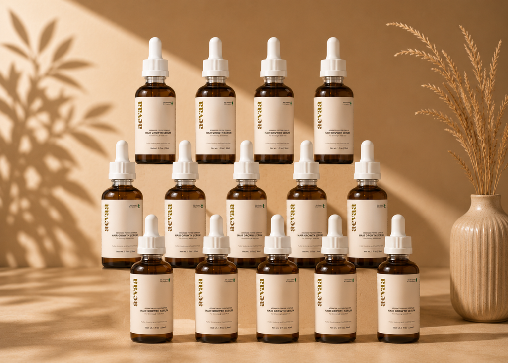 Advanced Peptide Hair Growth Serum | SAVER BUNDLE | 12 BOTTLES
